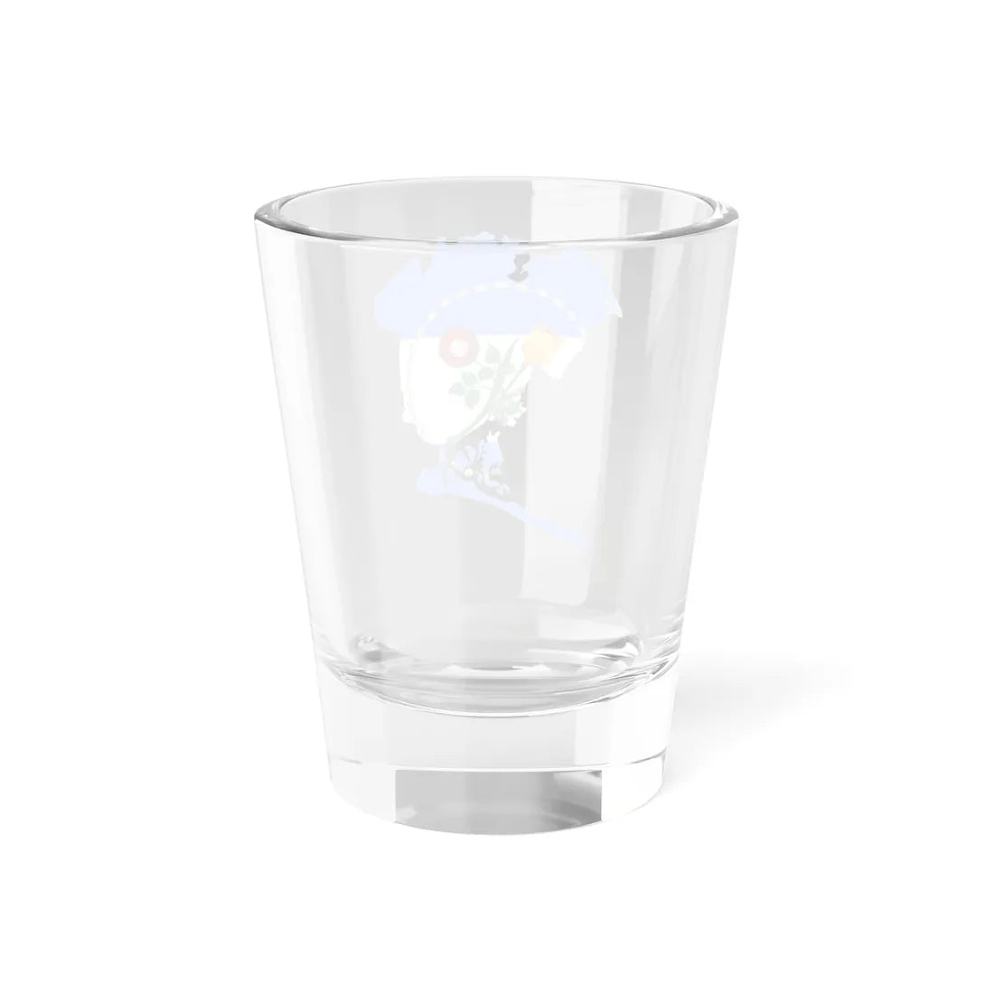 Flag-map of Queens County New York (United States) Shot Glass 1.5oz - Go Mug Yourself