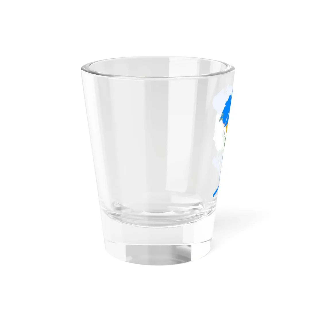 Flag-map of Queens County New York (United States) Shot Glass 1.5oz - Go Mug Yourself