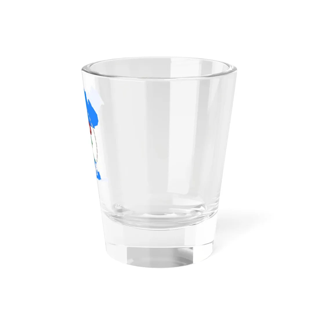 Flag-map of Queens County New York (United States) Shot Glass 1.5oz - Go Mug Yourself