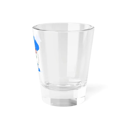 Flag-map of Queens County New York (United States) Shot Glass 1.5oz - Go Mug Yourself