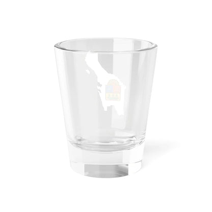Flag-map of Quintana Roo Mexico (Mexico) Shot Glass 1.5oz - Go Mug Yourself