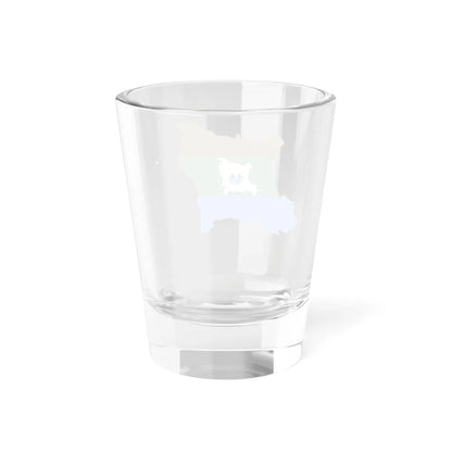 Flag-map of RAAN (Nicaragua) Shot Glass 1.5oz - Go Mug Yourself