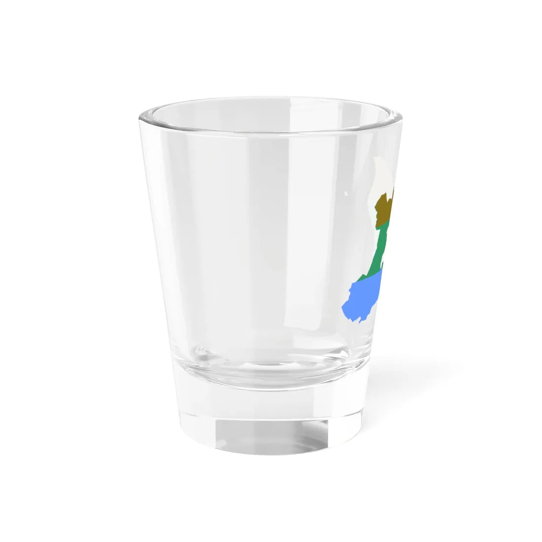 Flag-map of RAAN (Nicaragua) Shot Glass 1.5oz - Go Mug Yourself