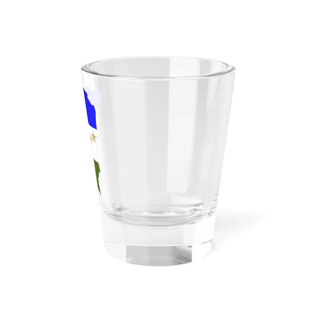 Flag-map of RAAS (Nicaragua) Shot Glass 1.5oz - Go Mug Yourself