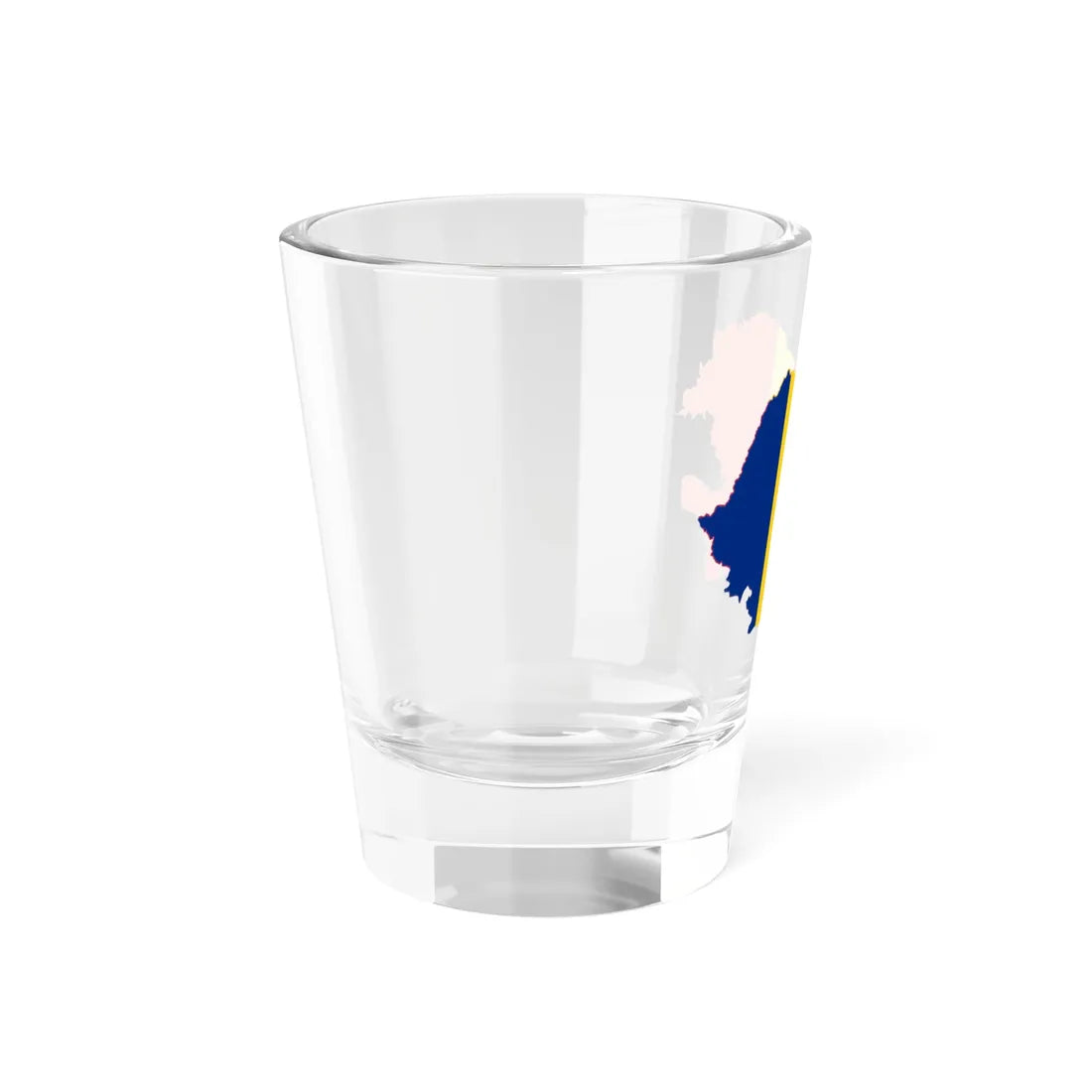 Flag-map of Romania with Moldova (Moldova) Shot Glass 1.5oz - Go Mug Yourself