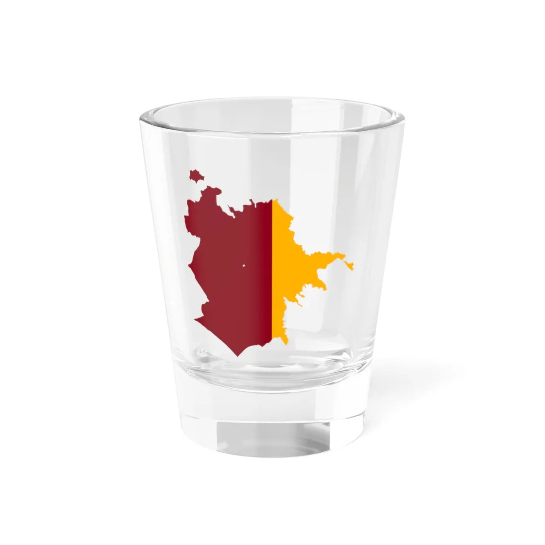 Flag-map of Rome (Italy) Shot Glass 1.5oz 1.5oz - Go Mug Yourself