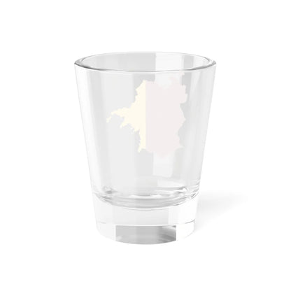 Flag-map of Rome (Italy) Shot Glass 1.5oz - Go Mug Yourself