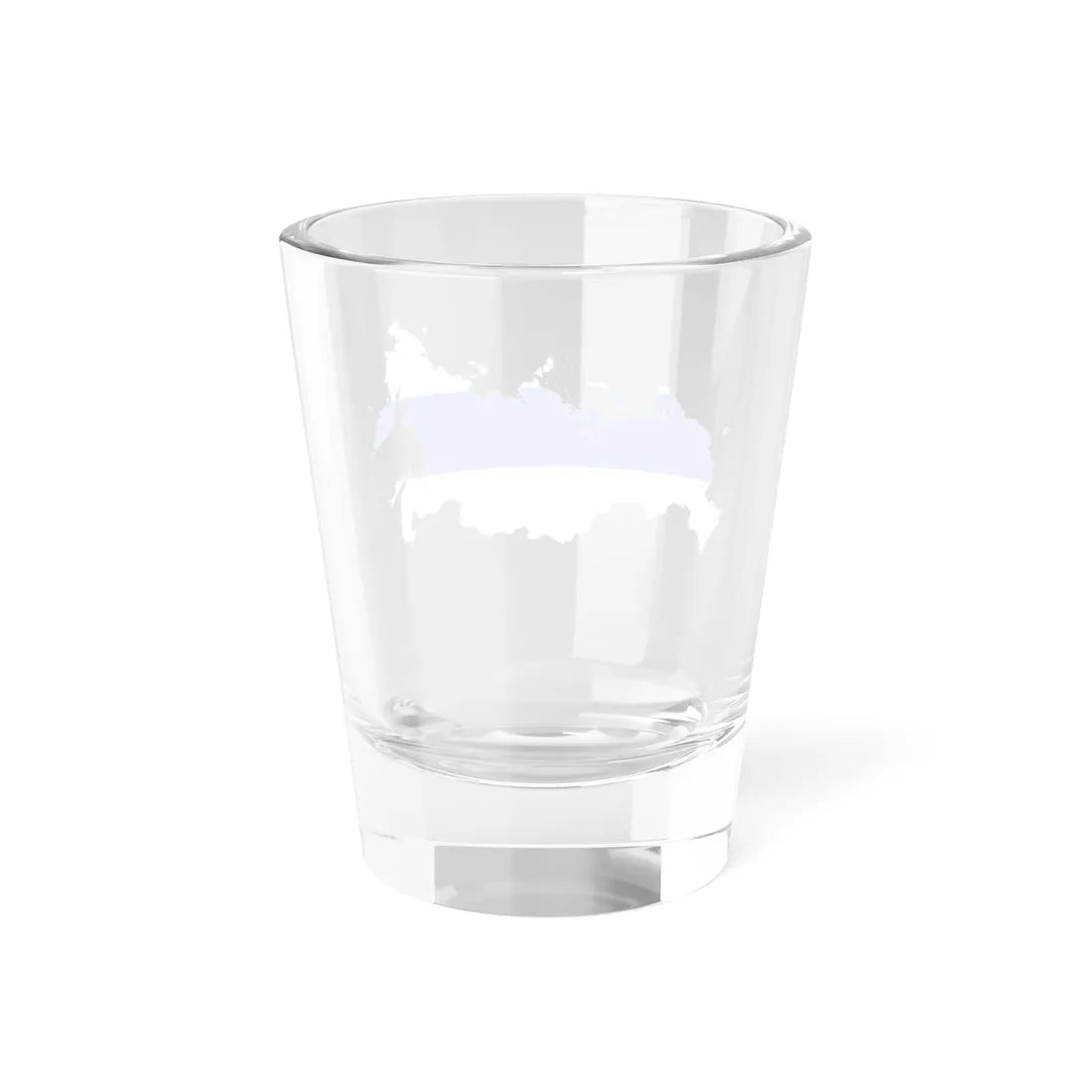 Flag-map of Russia democratic (Russia) Shot Glass 1.5oz - Go Mug Yourself