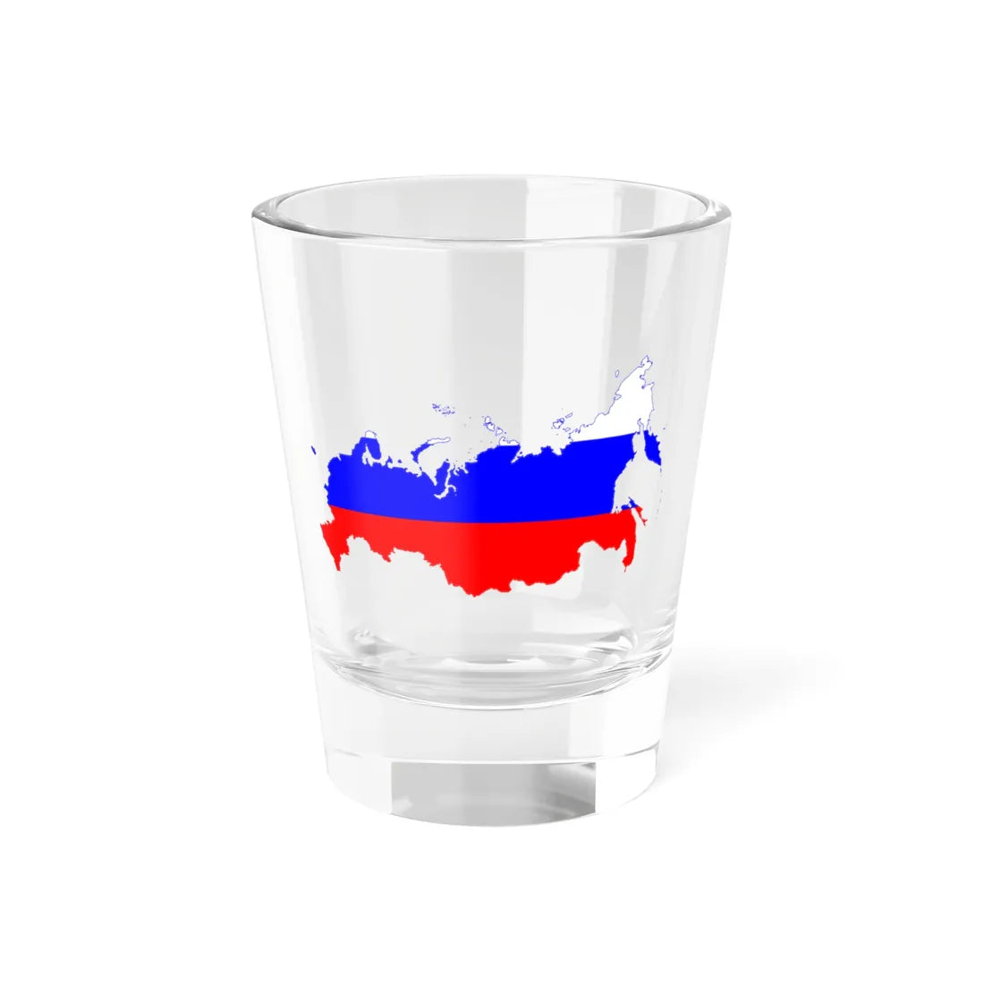 Flag-map of Russia-edit (Russia) Shot Glass 1.5oz 1.5oz - Go Mug Yourself