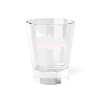 Flag-map of Russia (Russia) Shot Glass 1.5oz - Go Mug Yourself
