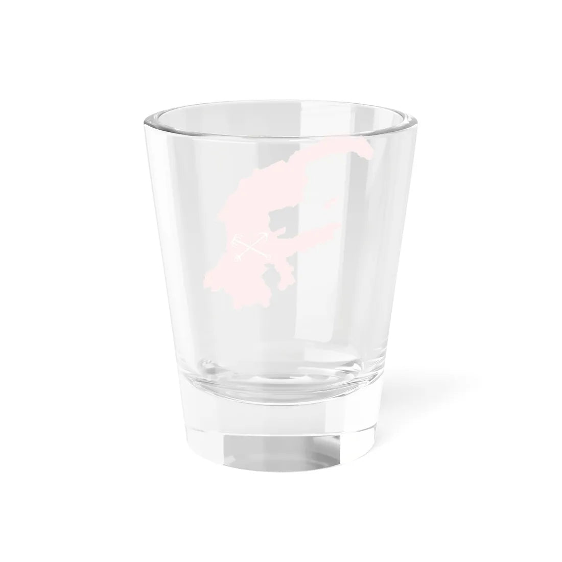 Flag-map of Saint Petersburg (Russia) Shot Glass 1.5oz - Go Mug Yourself