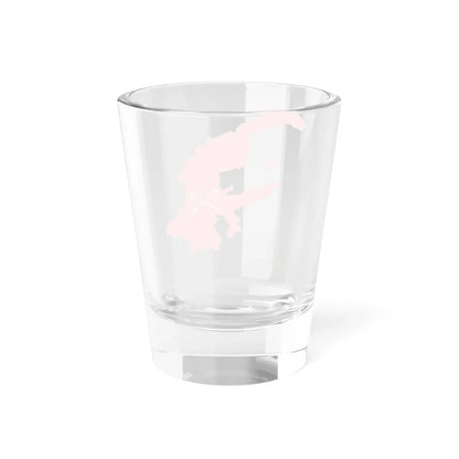 Flag-map of Saint Petersburg (Russia) Shot Glass 1.5oz - Go Mug Yourself