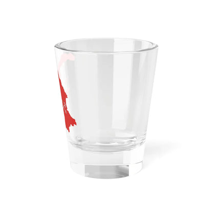 Flag-map of Saint Petersburg (Russia) Shot Glass 1.5oz - Go Mug Yourself