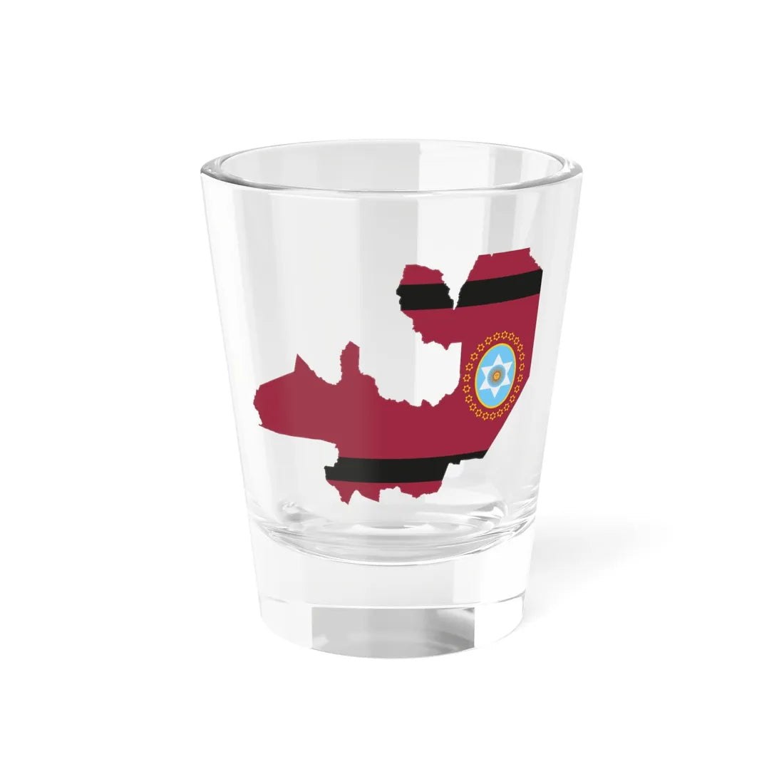 Flag-map of Salta Province (Argentina) Shot Glass 1.5oz 1.5oz - Go Mug Yourself