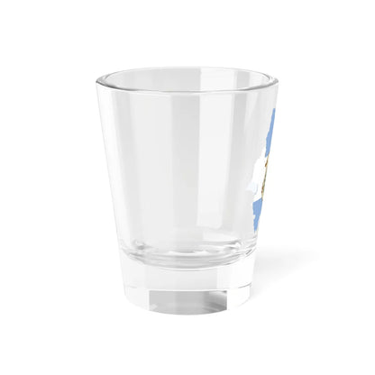 Flag-map of San Juan Province (Argentina) Shot Glass 1.5oz - Go Mug Yourself
