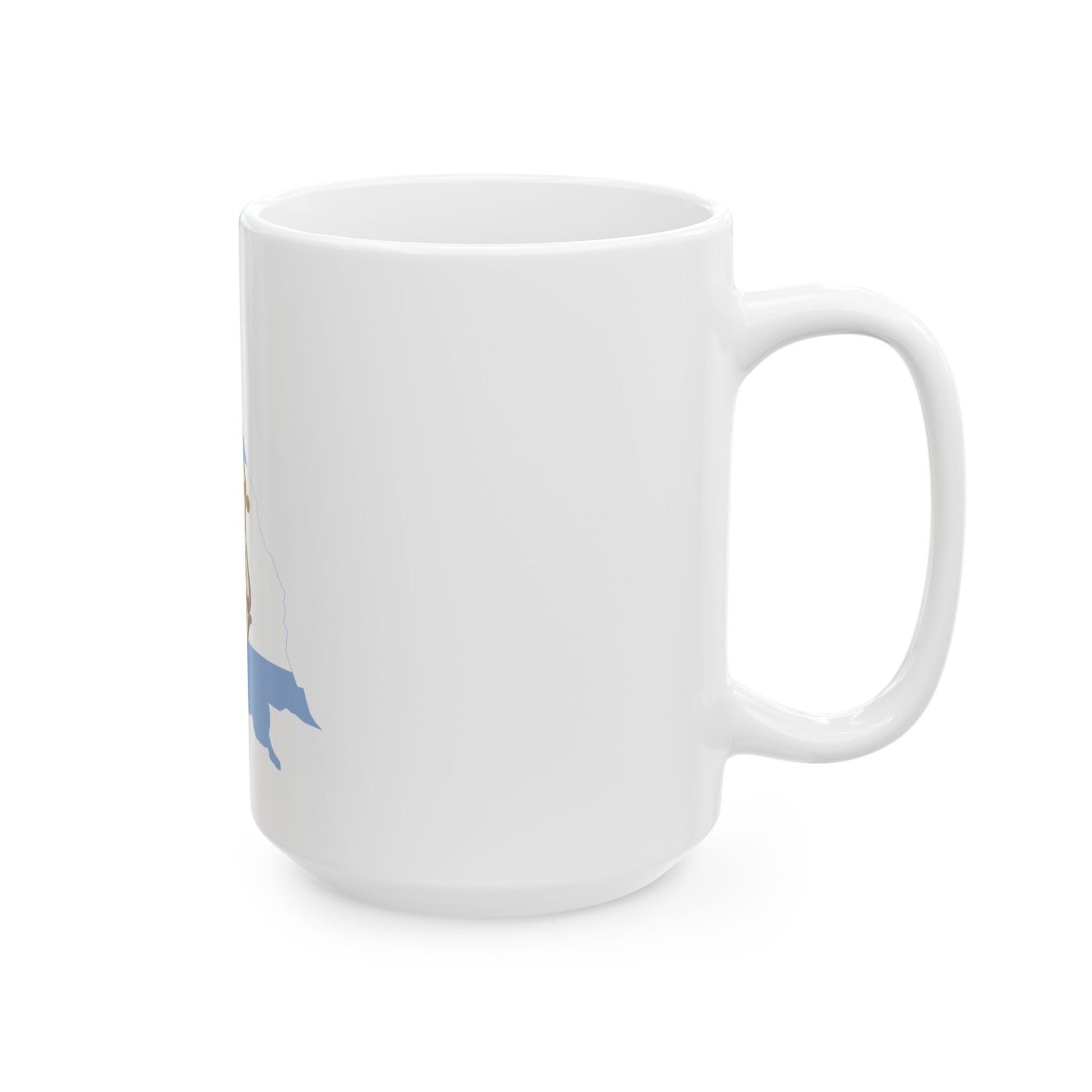 Flag-map of San Juan Province (Argentina) White Coffee Mug-Go Mug Yourself