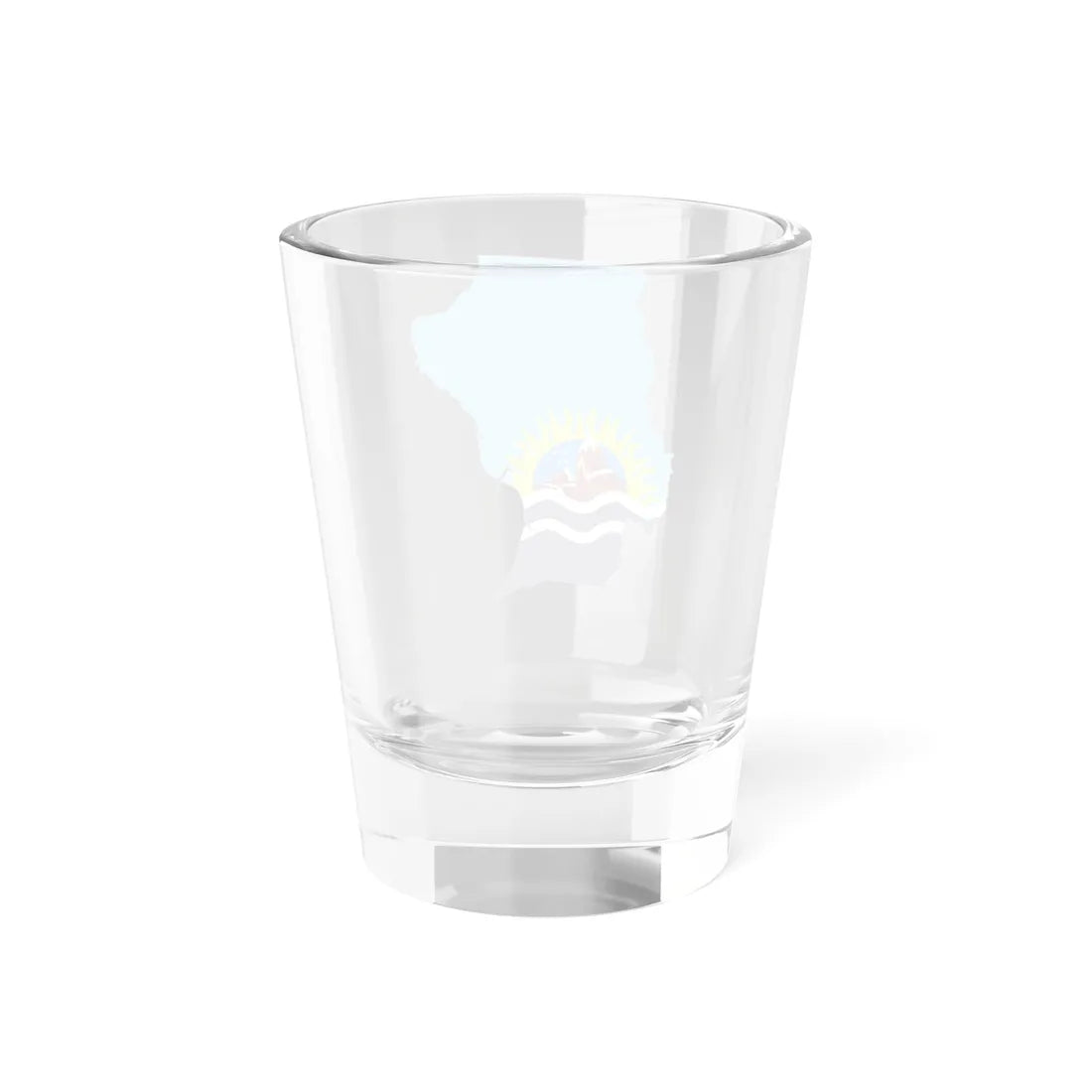Flag-map of Santa Cruz Province (Argentina) Shot Glass 1.5oz - Go Mug Yourself