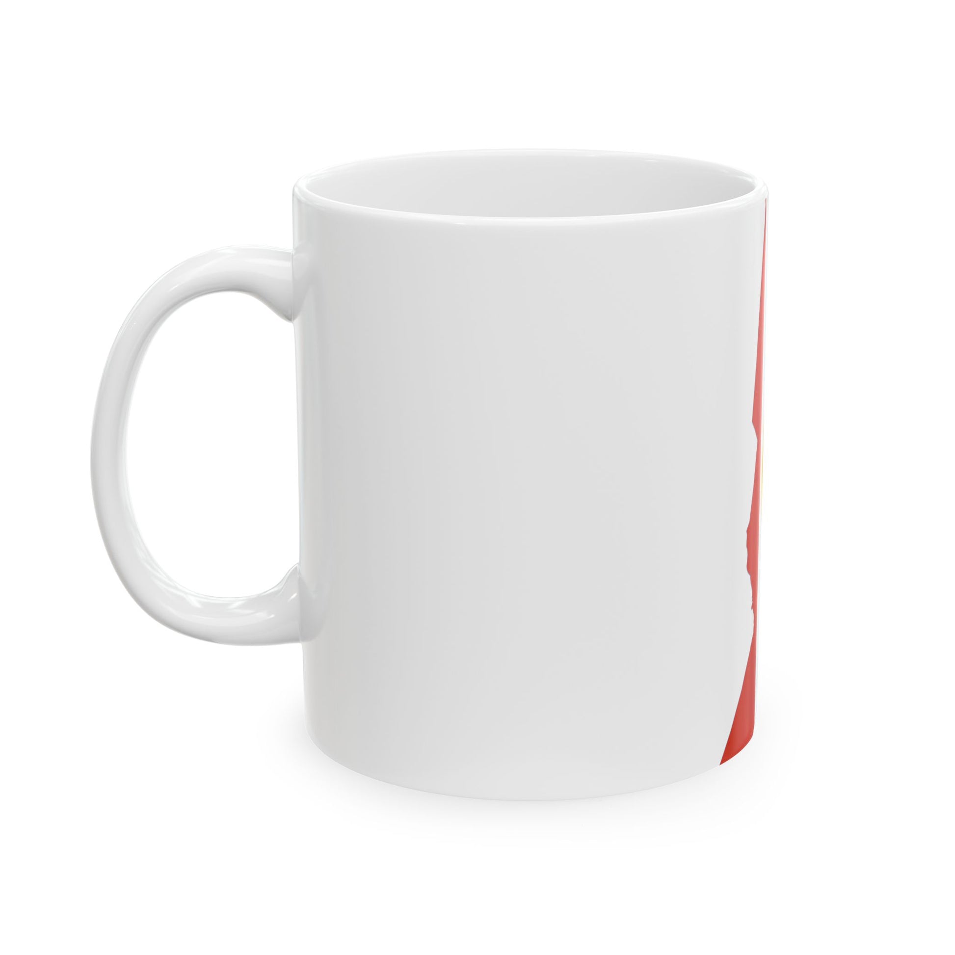 Flag-map of Santa Fe Province (Argentina) White Coffee Mug-Go Mug Yourself