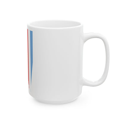 Flag-map of Santiago del Estero Province (Argentina) White Coffee Mug-Go Mug Yourself
