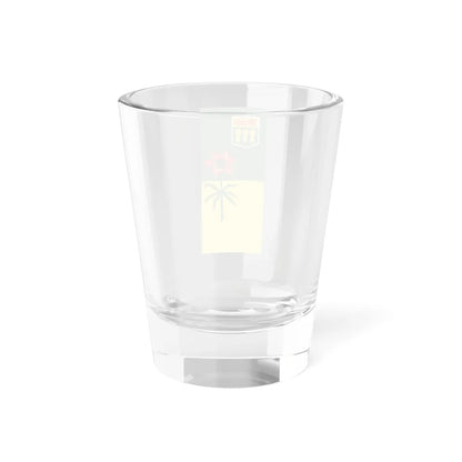 Flag-map of Saskatchewan (Canada) Shot Glass 1.5oz - Go Mug Yourself