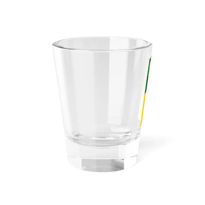 Flag-map of Saskatchewan (Canada) Shot Glass 1.5oz - Go Mug Yourself