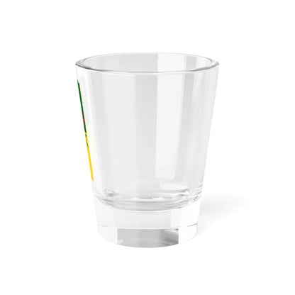 Flag-map of Saskatchewan (Canada) Shot Glass 1.5oz - Go Mug Yourself