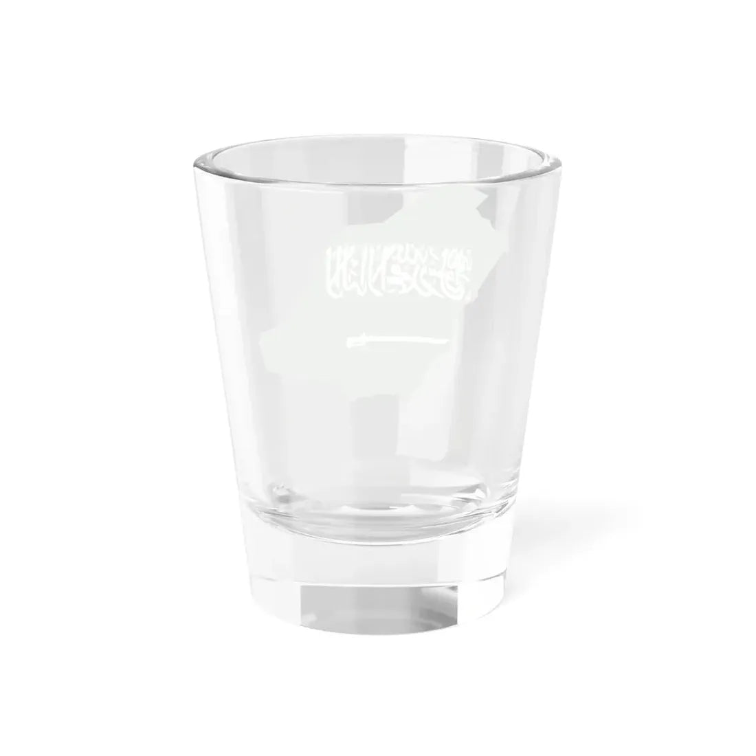 Flag-map of Saudi Arabia (Saudi Arabia) Shot Glass 1.5oz - Go Mug Yourself