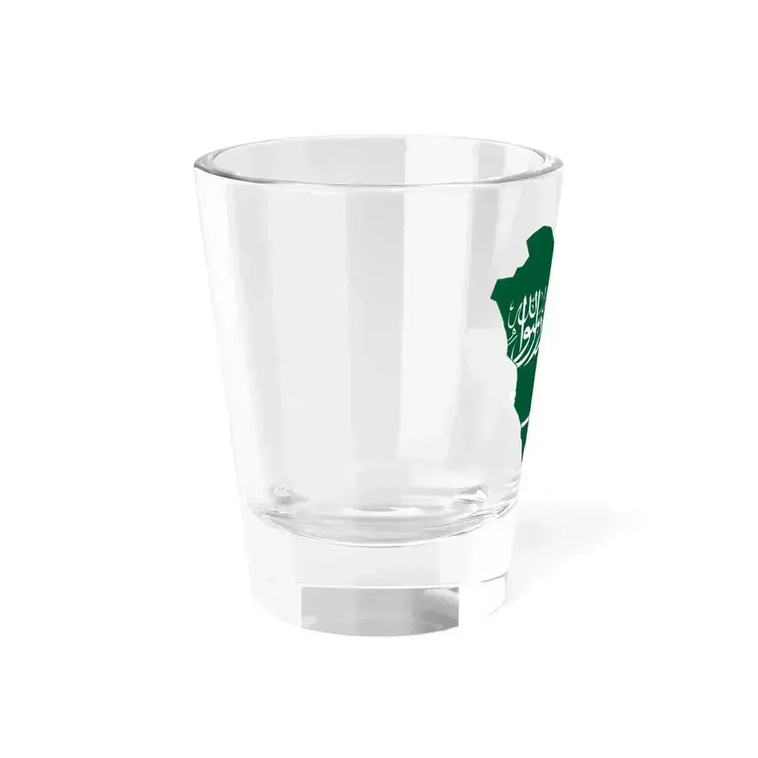 Flag map of Saudi Arabia (Saudi Arabia) Shot Glass 1.5oz - Go Mug Yourself