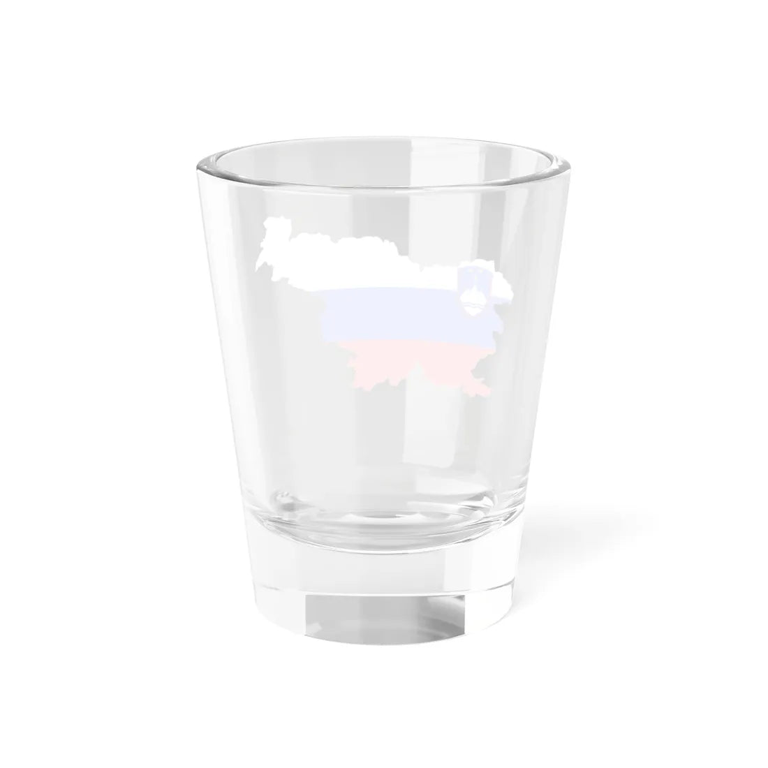 Flag-map of Slovenia2 (Slovenia) Shot Glass 1.5oz - Go Mug Yourself