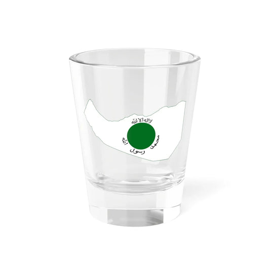 Flag-map of Somaliland 1991-1996 (Mali) Shot Glass 1.5oz 1.5oz - Go Mug Yourself