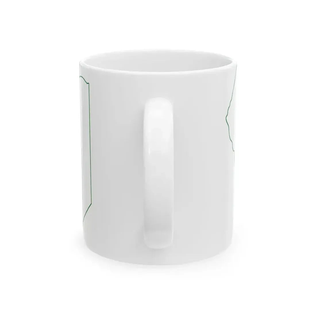 Flag-map of Somaliland 1991-1996 (Mali) White Coffee Mug - Go Mug Yourself