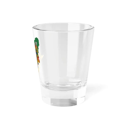 Flag-map of Somogy County (Hungary) Shot Glass 1.5oz - Go Mug Yourself