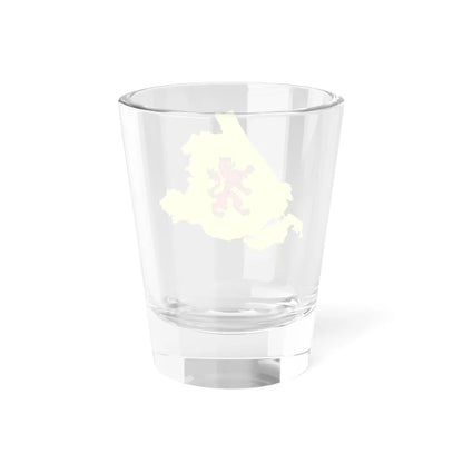 Flag-map of South Holland (Netherlands) Shot Glass 1.5oz - Go Mug Yourself