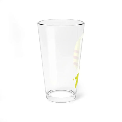 Flag-map of South Vietnam (Vietnam) Pint Glass 16oz - Go Mug Yourself