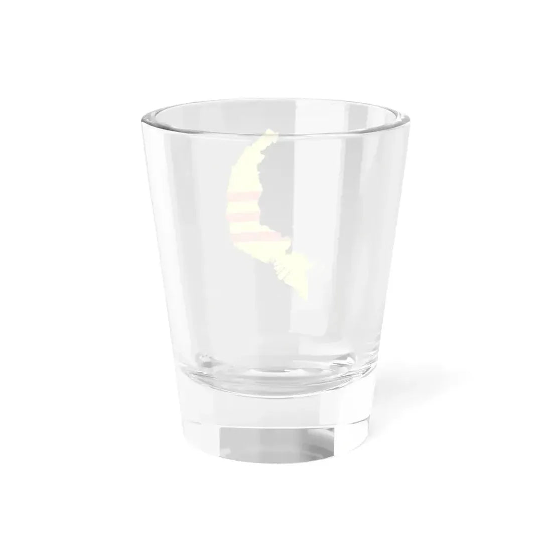 Flag-map of South Vietnam (Vietnam) Shot Glass 1.5oz - Go Mug Yourself