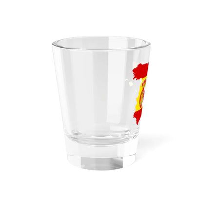 Flag-map of Spain 1785-1873 1874-1931 (Spain) Shot Glass 1.5oz - Go Mug Yourself