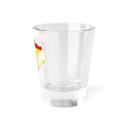 Flag-map of Spain 1785-1873 1874-1931 (Spain) Shot Glass 1.5oz - Go Mug Yourself
