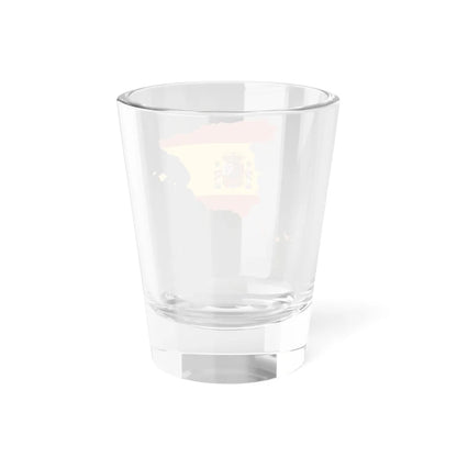 Flag-map of Spain  Canary Islands (Spain) Shot Glass 1.5oz - Go Mug Yourself