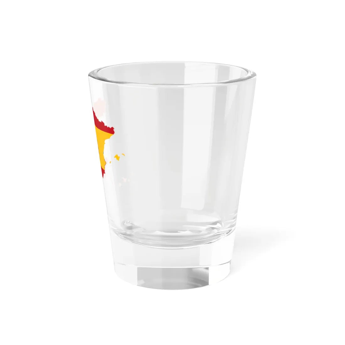 Flag-map of Spain  Canary Islands (Spain) Shot Glass 1.5oz - Go Mug Yourself