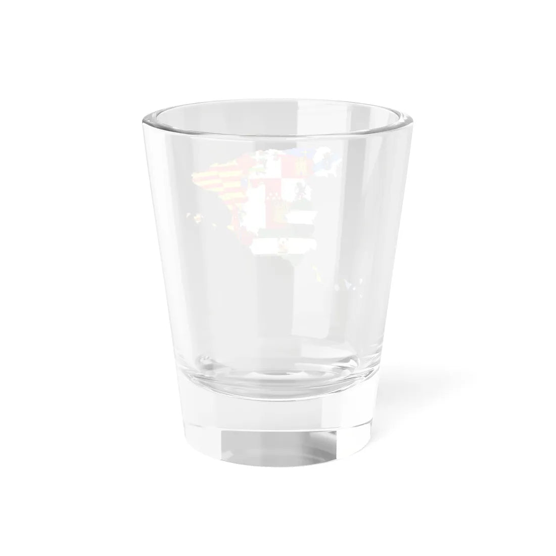 Flag-map of Spain subdivisions (Spain) Shot Glass 1.5oz - Go Mug Yourself