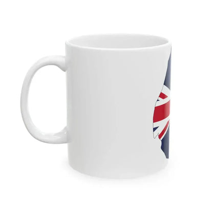 Flag map of Swaziland Protectorate 1902-1967 (Eswatini) White Coffee Mug - Go Mug Yourself