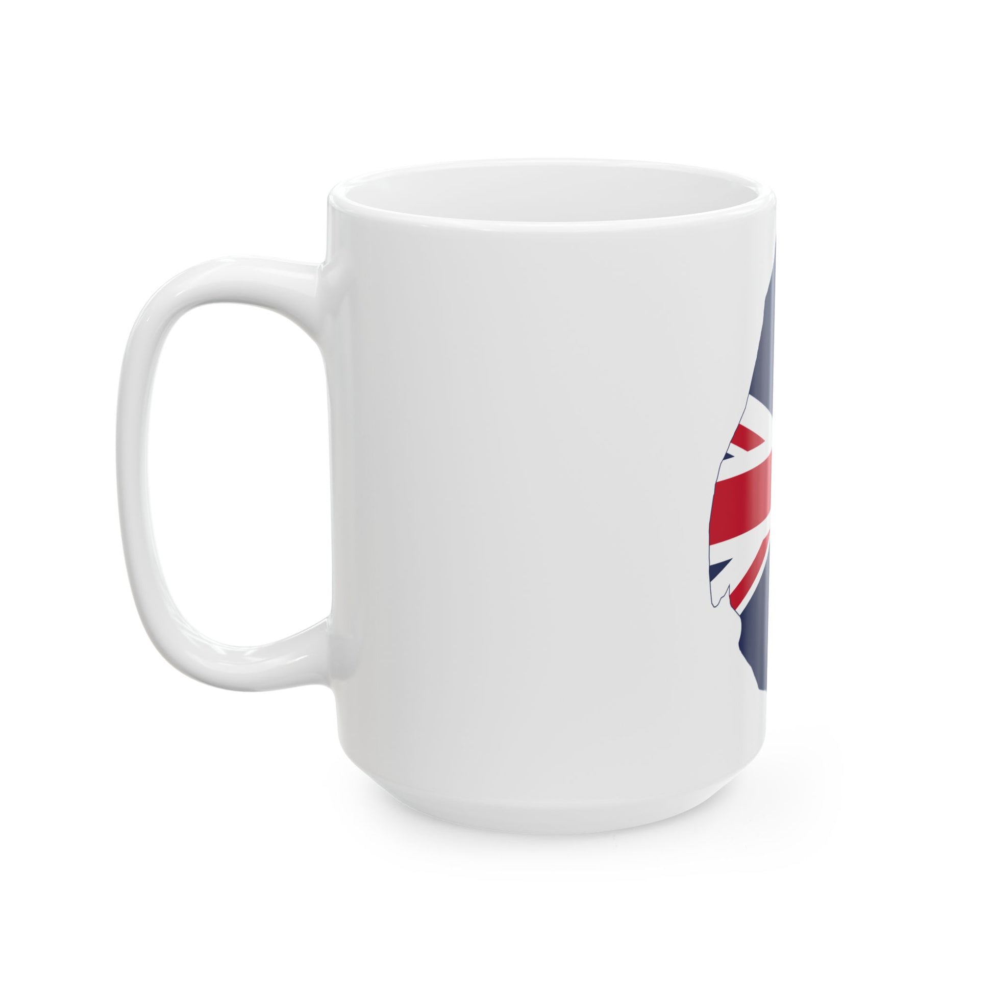 Flag map of Swaziland Protectorate 1902-1967 (Eswatini) White Coffee Mug-Go Mug Yourself