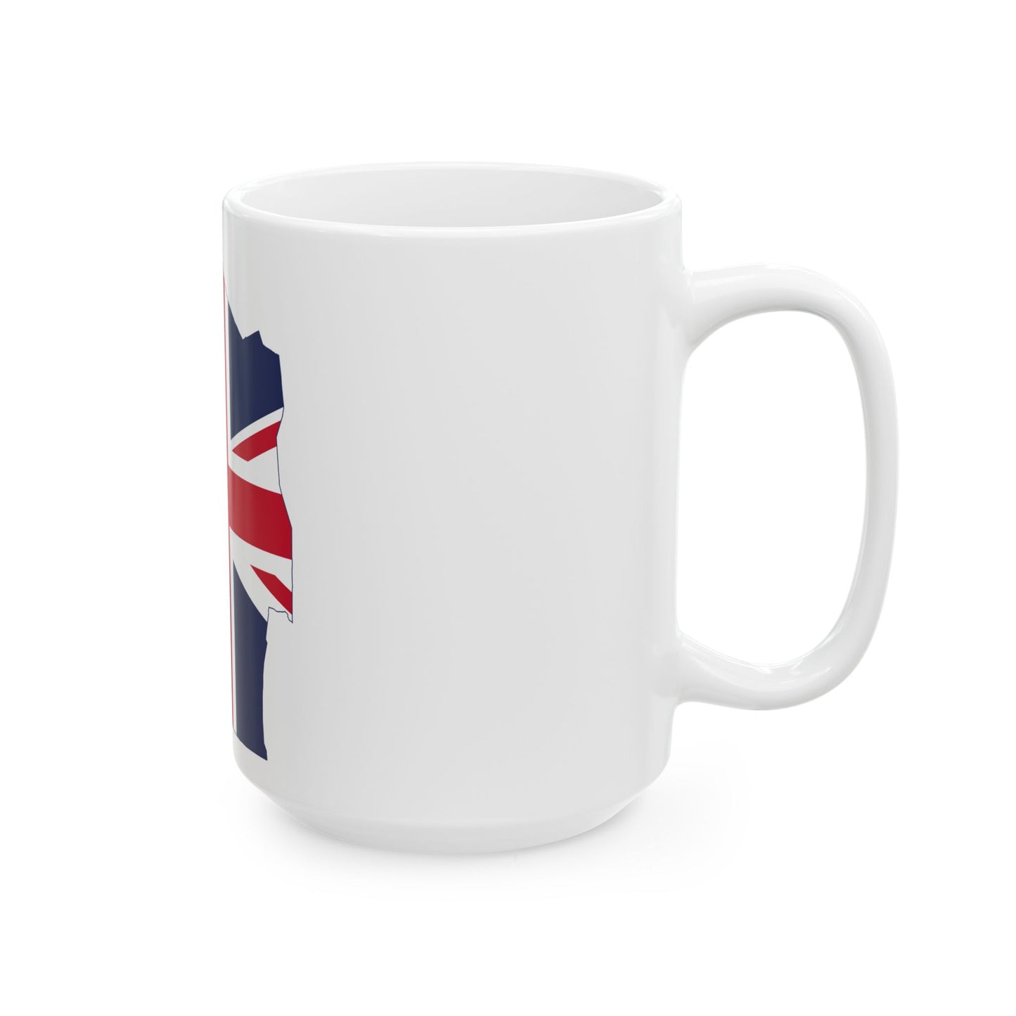 Flag map of Swaziland Protectorate 1902-1967 (Eswatini) White Coffee Mug-Go Mug Yourself