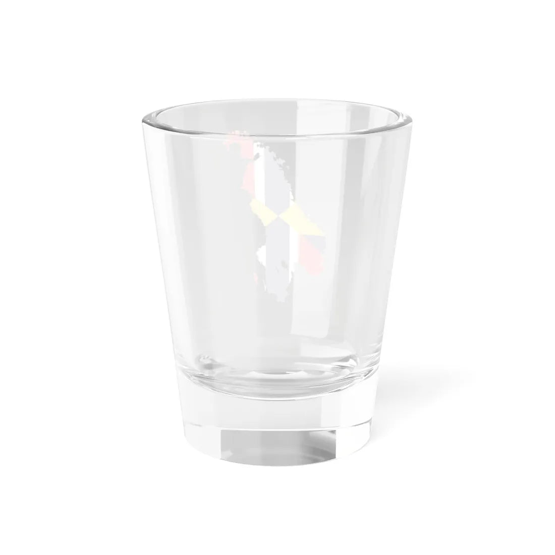 Flag-map of Sweden-Norway (Norway) Shot Glass 1.5oz - Go Mug Yourself
