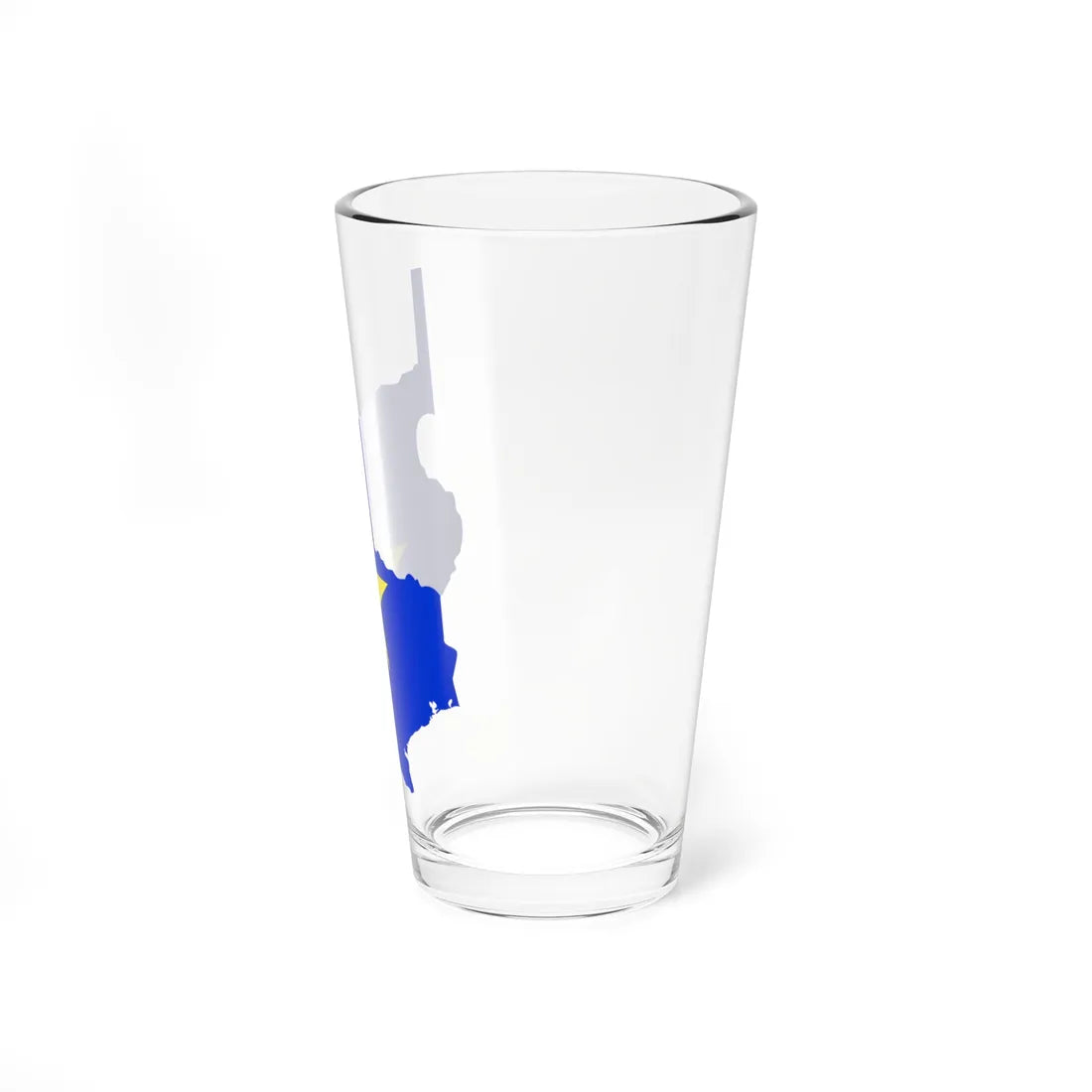Flag-map of Texas 1836-1839 (United States) Pint Glass 16oz - Go Mug Yourself