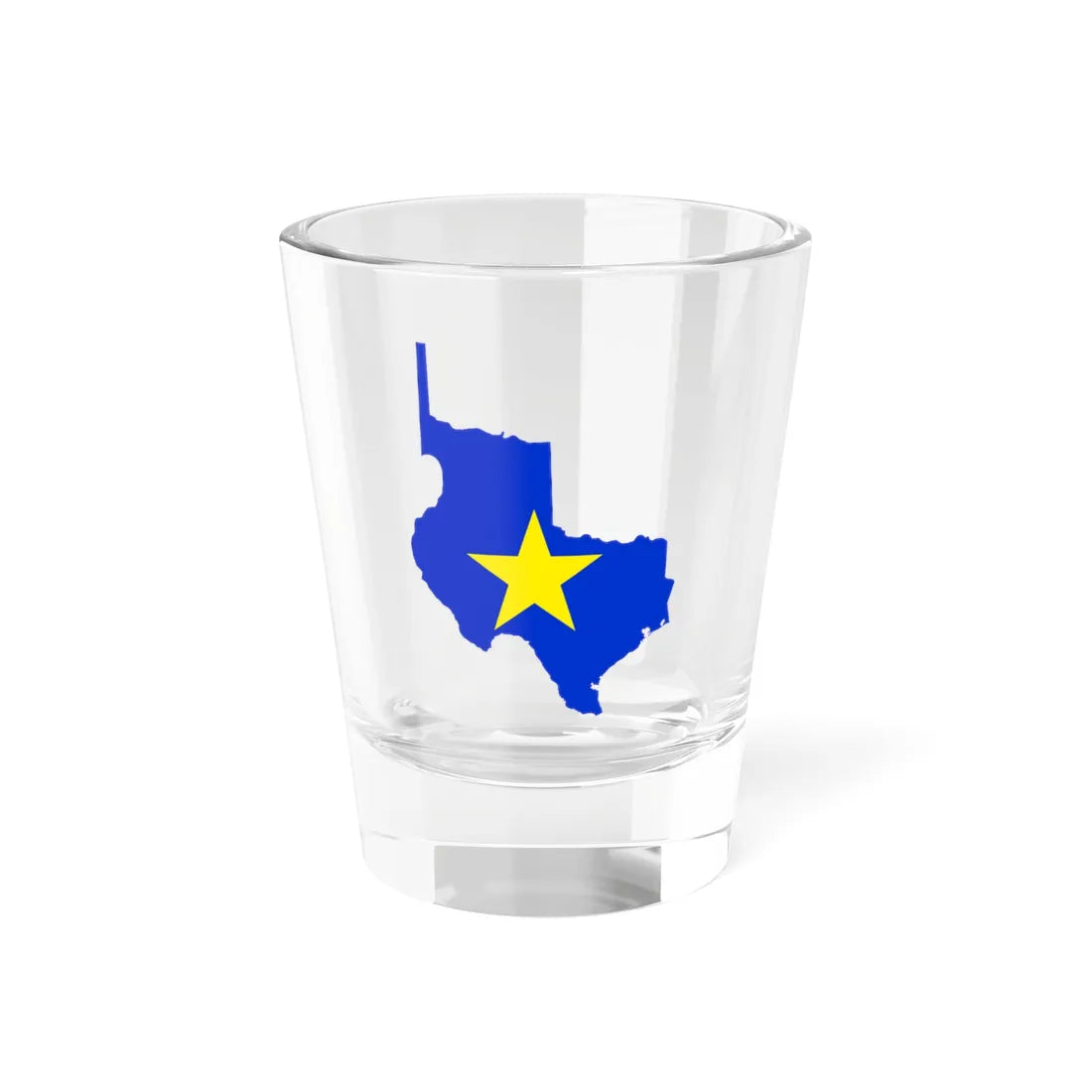 Flag-map of Texas 1836-1839 (United States) Shot Glass 1.5oz 1.5oz - Go Mug Yourself