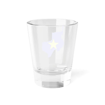 Flag-map of Texas 1836-1839 (United States) Shot Glass 1.5oz - Go Mug Yourself