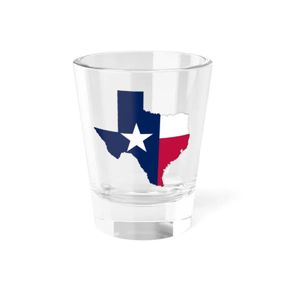 Flag-map of Texas (United States) Shot Glass 1.5oz 1.5oz - Go Mug Yourself