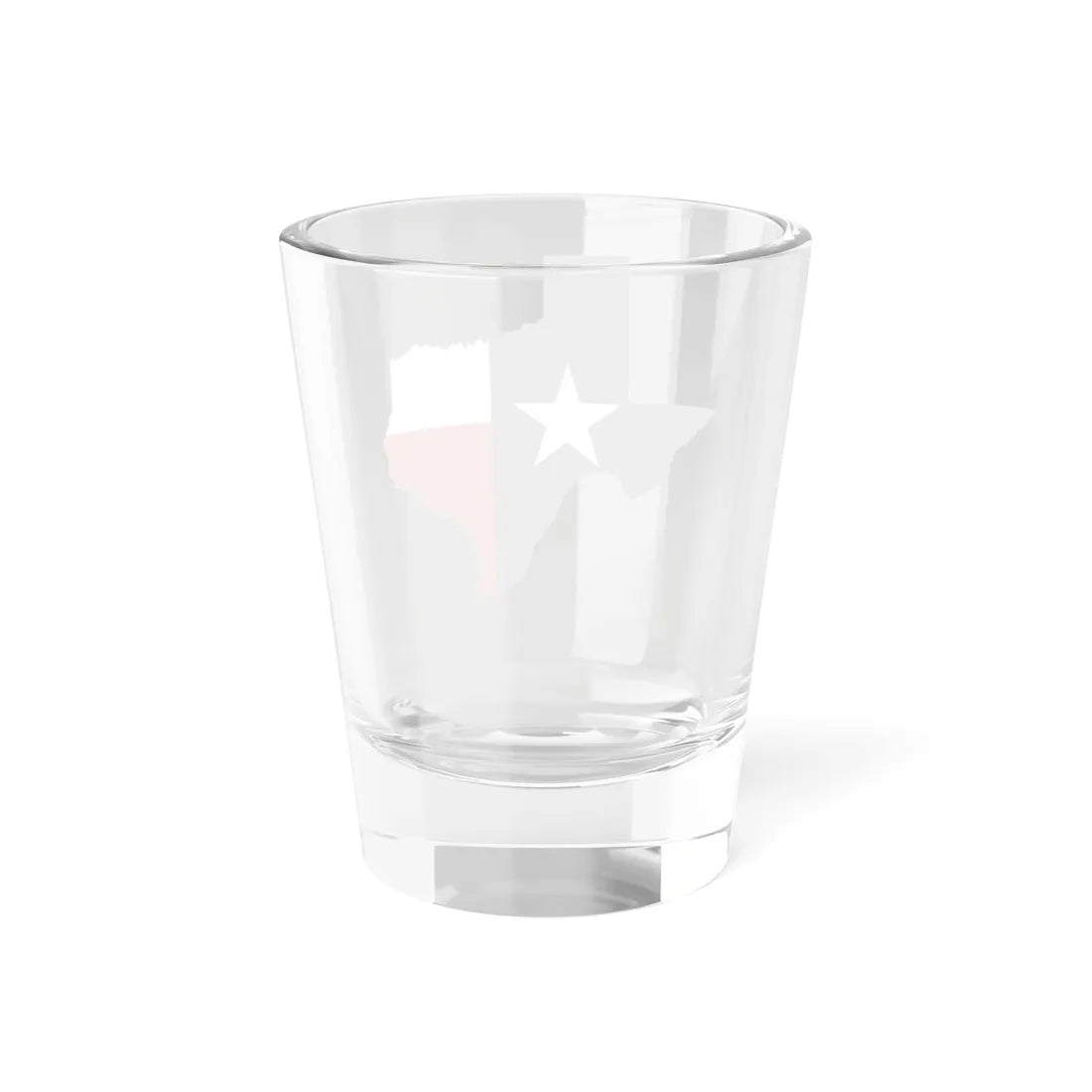 Flag-map of Texas (United States) Shot Glass 1.5oz - Go Mug Yourself