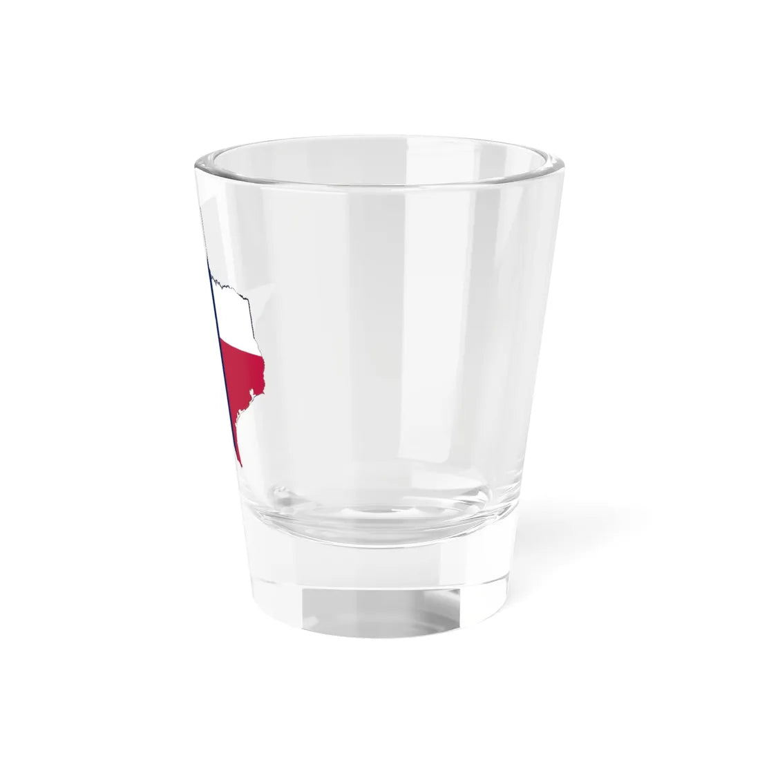 Flag-map of Texas (United States) Shot Glass 1.5oz - Go Mug Yourself